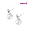 TOMEI Earrings, Diamond Pearl White Gold 750 (E1832)