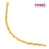 TOMEI Lusso Italia Link Chain Bracelet, Yellow Gold 916