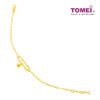 TOMEI Pin Bell Bracelet, Yellow Gold 916