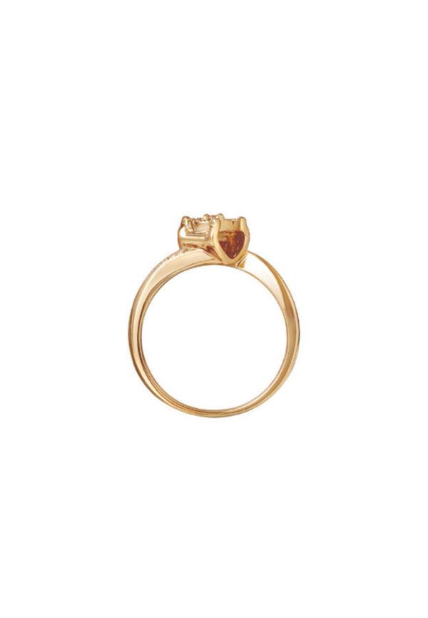 TOMEI Diamond Ring, Yellow Gold 585