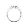 TOMEI Petite Love Diamond Ring, White Gold 375