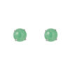 TOMEI Classic Jade Earrings, White Gold 750