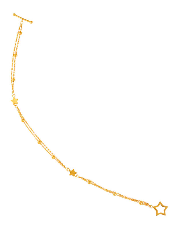 TOMEI Lusso Italia Chasing the Stars Bracelet, Yellow Gold 916