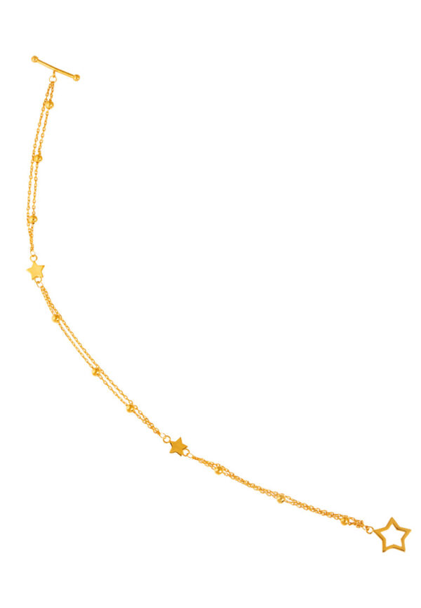 TOMEI Lusso Italia Chasing the Stars Bracelet, Yellow Gold 916