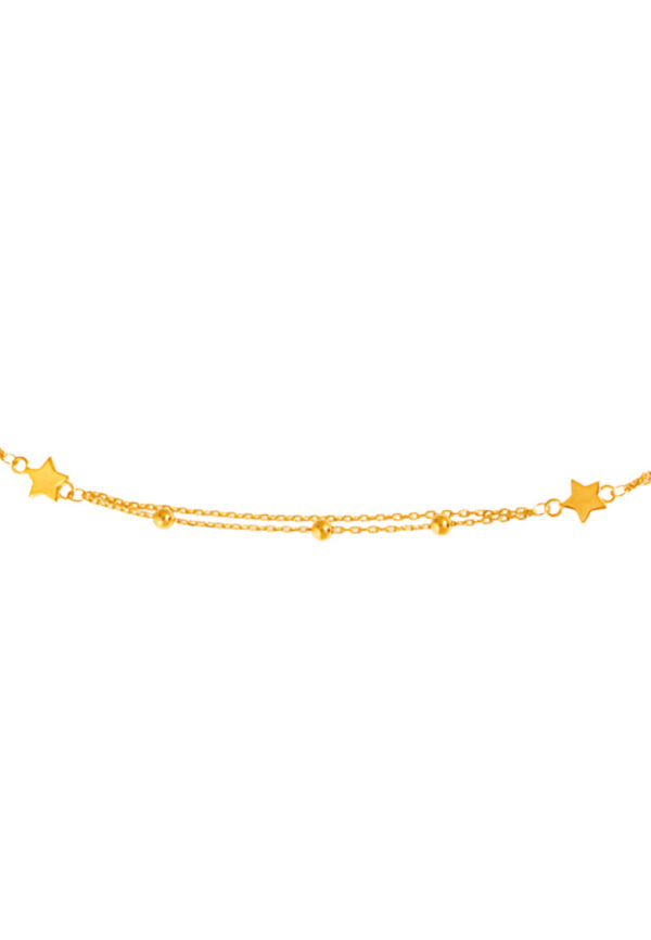 TOMEI Lusso Italia Chasing the Stars Bracelet, Yellow Gold 916