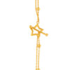 TOMEI Lusso Italia Chasing the Stars Bracelet, Yellow Gold 916