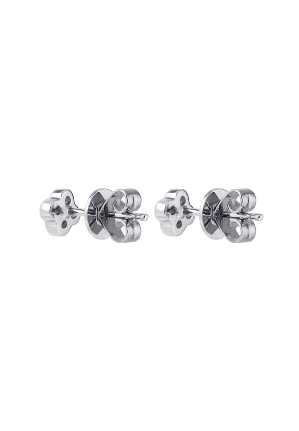 TOMEI Earrings, White Gold 375
