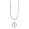 TOMEI Diamond Pendant Set, White Gold 375 (9K)  & 585 (14K) (P5186)