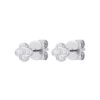 TOMEI Earrings, White Gold 375