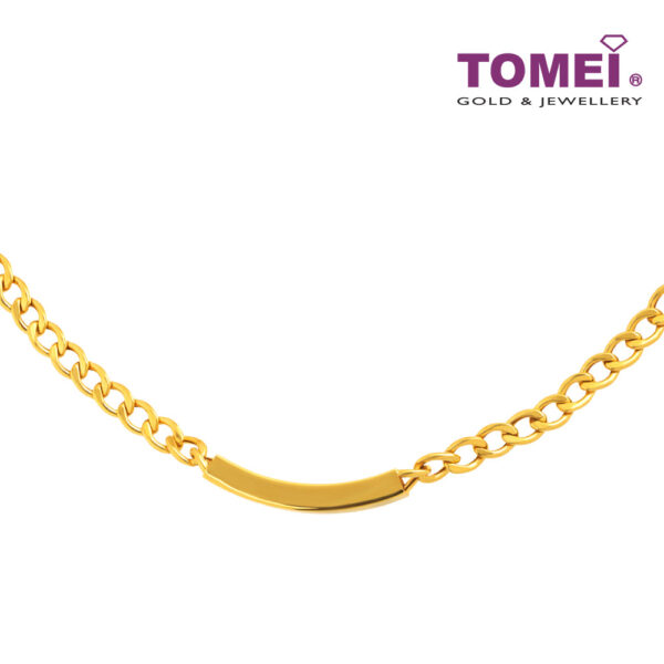 TOMEI Lusso Italia Bar Bracelet, Yellow Gold 916