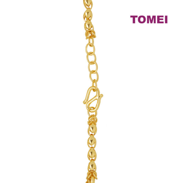 TOMEI Knotted Bracelet, Yellow Gold 999