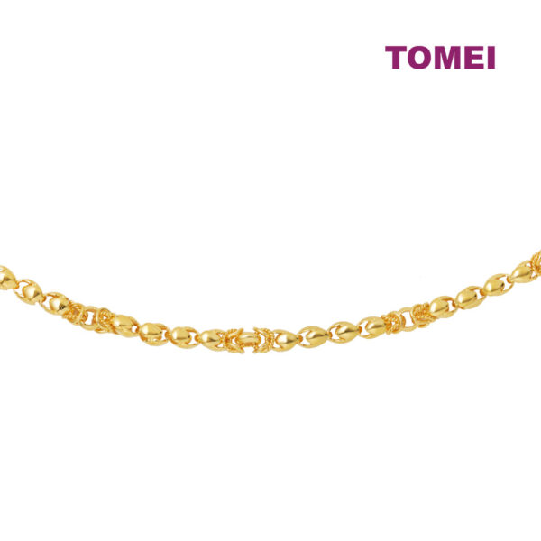 TOMEI Knotted Bracelet, Yellow Gold 999