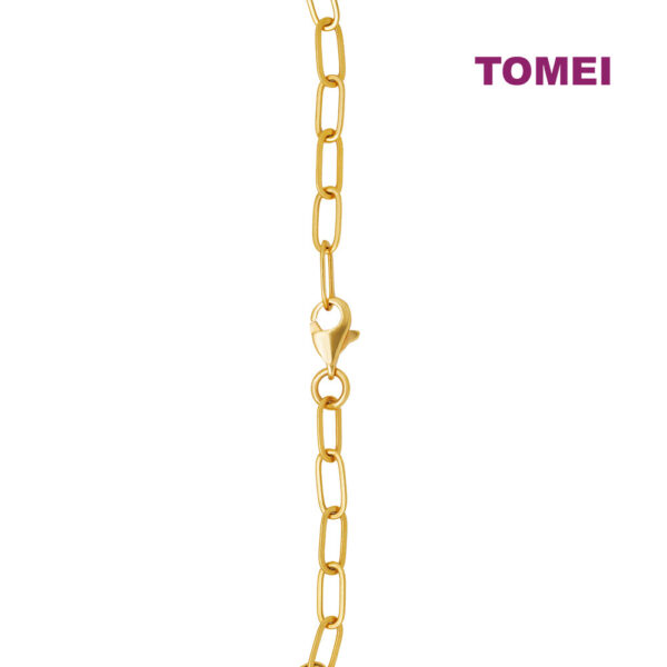 TOMEI Lusso Italia Link Bracelet, Yellow Gold 916
