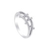 TOMEI Galaxy Inspired Diamond Ring, White Gold 375