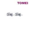 TOMEI Insignia Diamond Earrings, White Gold 750