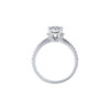 TOMEI Diamond Ring, White Gold 750
