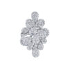 TOMEI Diamond Ring, White Gold 750