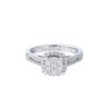 TOMEI Diamond Ring, White Gold 750