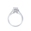 TOMEI Diamond Ring, White Gold 750
