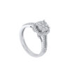 TOMEI Diamond Ring, White Gold 750