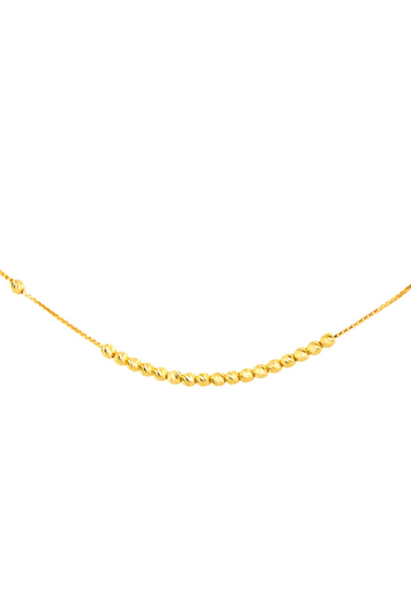 TOMEI Ball Beads Bracelet, Yellow Gold 916