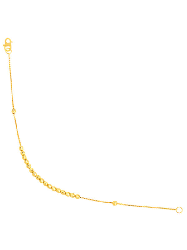 TOMEI Ball Beads Bracelet, Yellow Gold 916