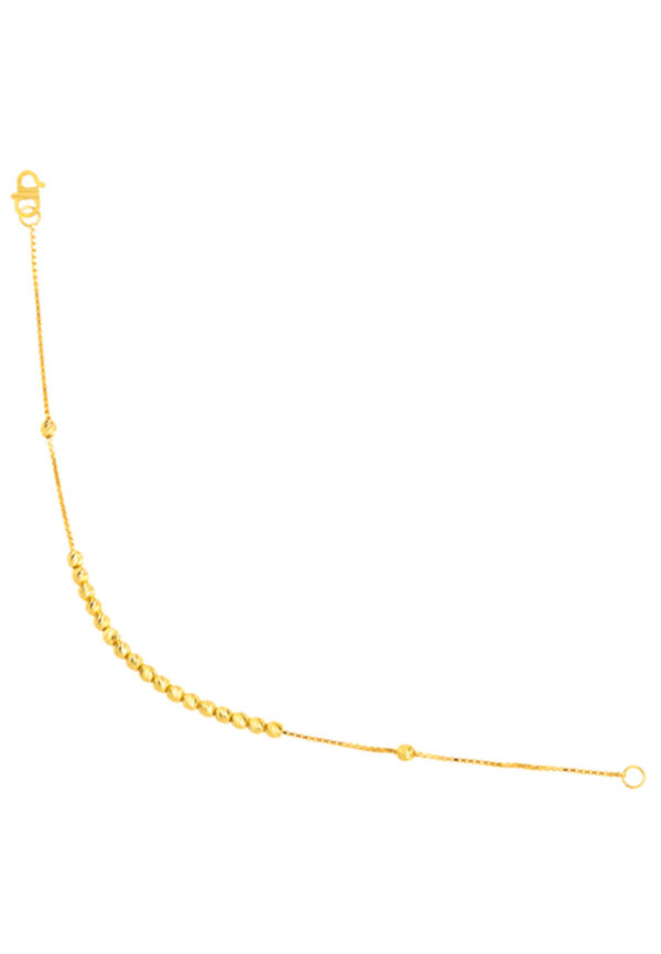 TOMEI Ball Beads Bracelet, Yellow Gold 916