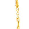TOMEI Lusso Italia Hollow Heart Bracelet, Yellow Gold 916