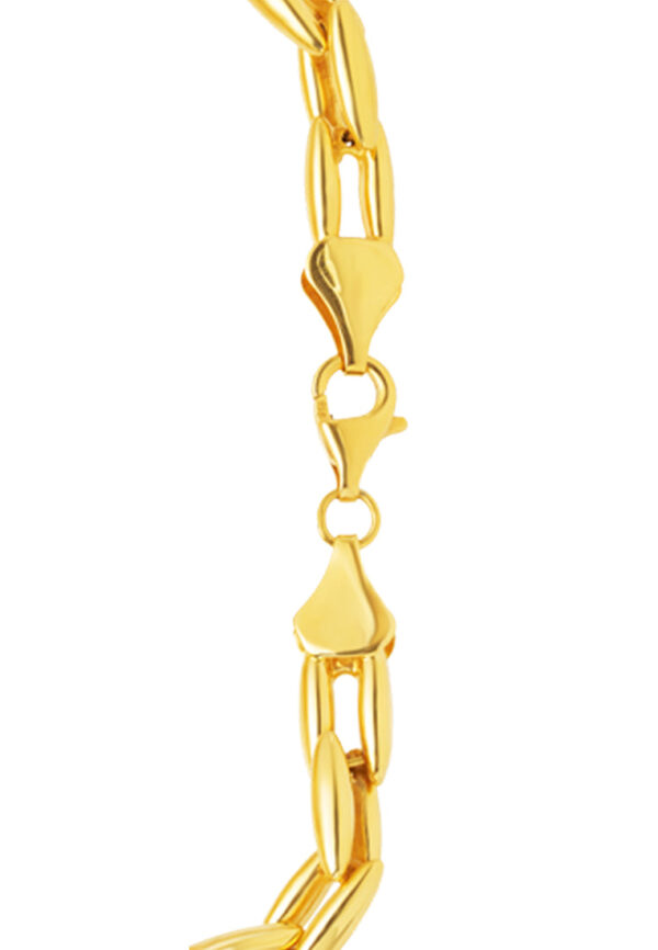 TOMEI Lusso Italia Whole Heart Bracelet, Yellow Gold 916