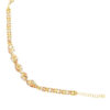 TOMEI Lusso Italia Tri-Tone Spiral Beads Bracelet, Yellow Gold 916