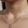 TOMEI Art Of Gourd Pendant, White Gold 750