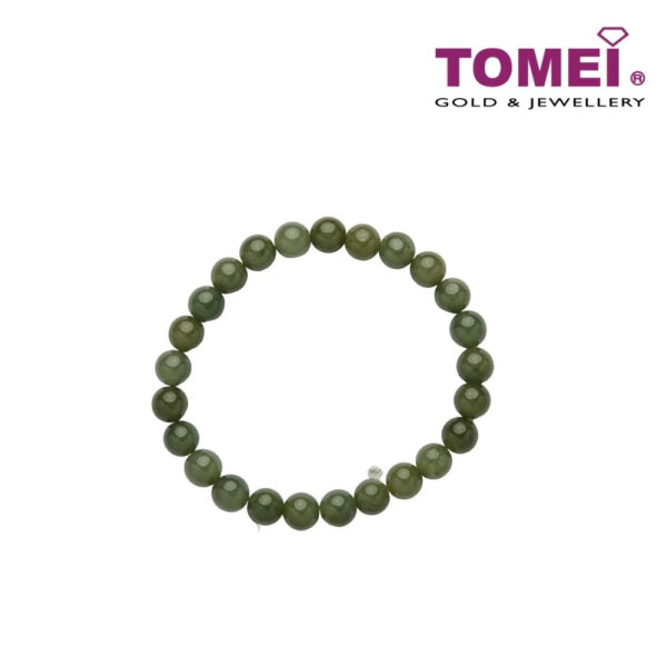 TOMEI Palace Grace Dark Green Jade Bracelet