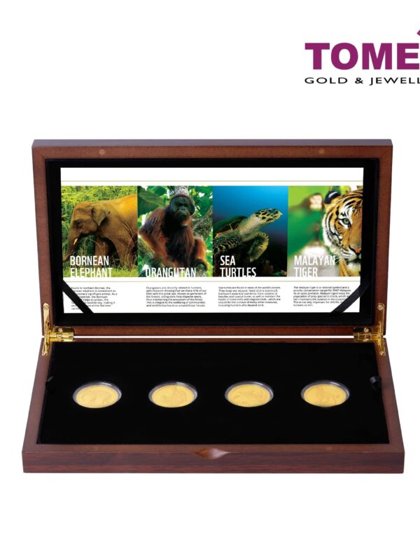 Limited Edition Gold Coins Collection in Commemoration of WWF-Malaysia 50th Anniversary