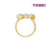 TOMEI Diamond Cut Collection Little Joy Ring, Yellow Gold 916