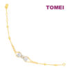 TOMEI Diamond Cut Collection Little Joy Bracelet, Yellow Gold 916