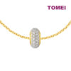 TOMEI Chomel Doghnut Charm, Yellow Gold 916