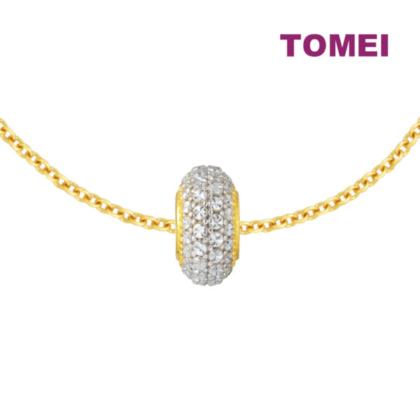 TOMEI Chomel Doghnut Charm, Yellow Gold 916