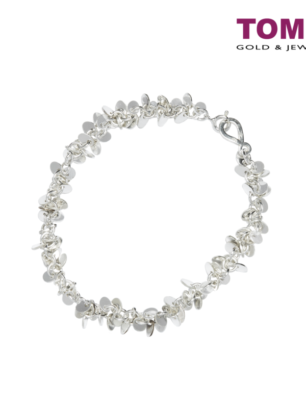 TOMEI Frosty Faith Dazzling Twinkles Adjustable Bracelet Tomei Sterling Silver 925 (SBZ59)