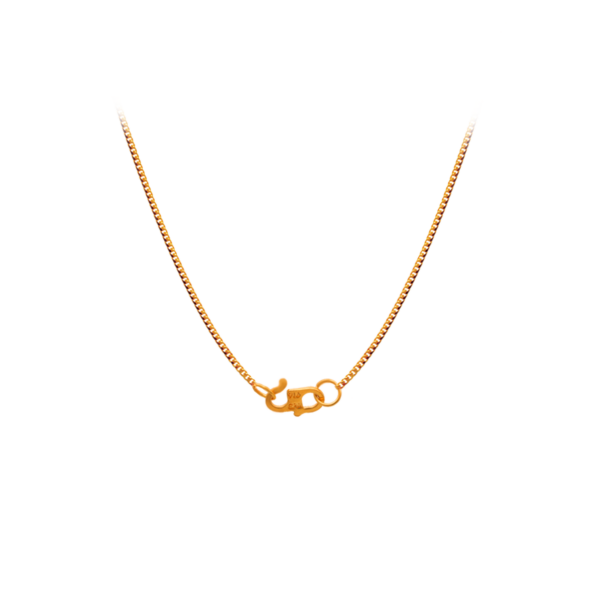 TOMEI First Love Chain, Yellow Gold 916
