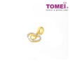 TOMEI Doubly Loving Vibes Charm, Yellow Gold 916
