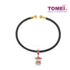 TOMEI God Of Fortune Charm, White Gold 585