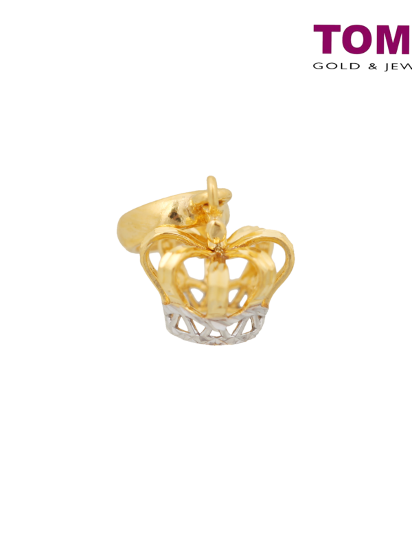TOMEI Crown Pendant | Yellow Gold 916 (22K)