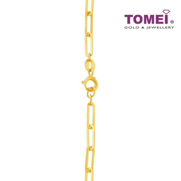 TOMEI Bee Linked Chain Bracelet, Yellow Gold 916