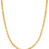 TOMEI Elegant Twisted Necklace, Yellow Gold 916