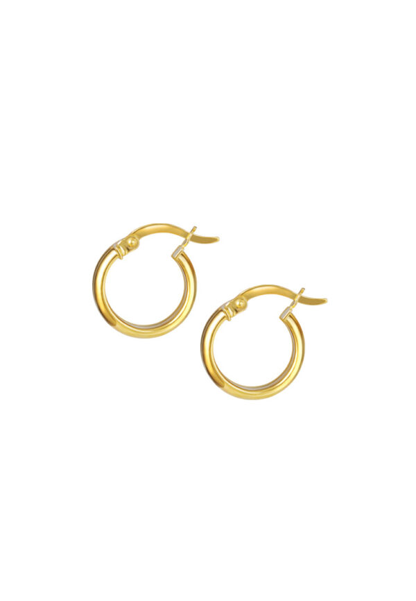 TOMEI Lusso Italia Chunky Duo Earrings, Yellow Gold 916