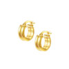 TOMEI Lusso Italia Chunky Duo Earrings, Yellow Gold 916