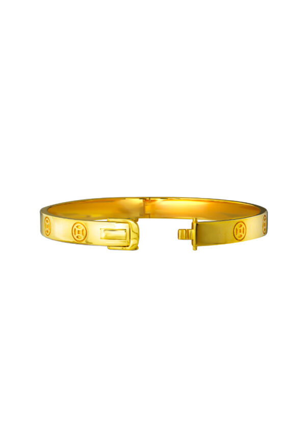 TOME Blissful Bangle, Yellow Gold 916