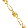 TOMEI Five-Blessing Bracelet, Yellow Gold 916