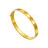 TOME Blissful Bangle, Yellow Gold 916