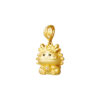 TOMEI Happy Joyful Dragon Pendant, Yellow Gold 916